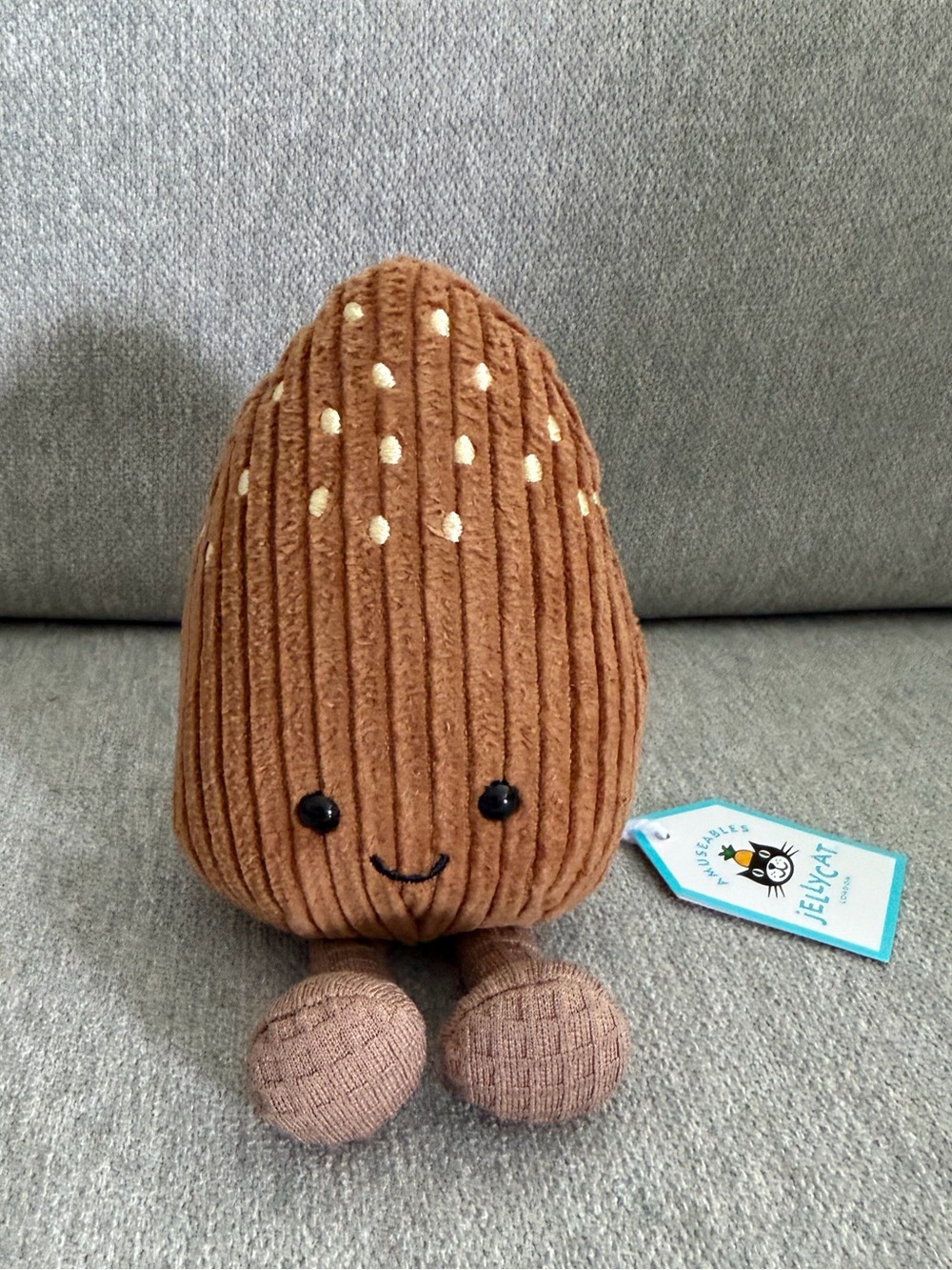 Jellycat Amuseables Candied Almond Authentic
